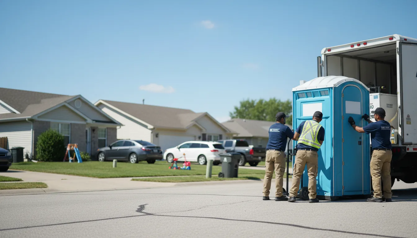 Standard Porta Potty Rentals in Baylis, IL near me